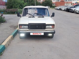 1996 Lada (ВАЗ) 2107, бежевый, 110000 рублей, вид 2