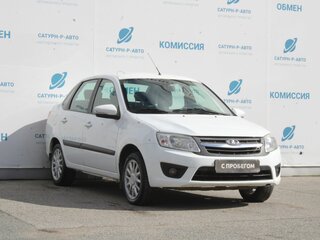 2017 Lada (ВАЗ) Granta I, белый, 450000 рублей, вид 3