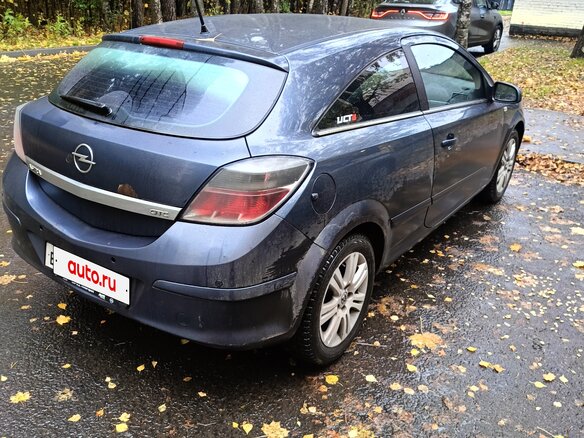 2009 Opel Astra GTC H Рестайлинг, синий, 430000 рублей - вид 3