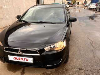 2008 Mitsubishi Lancer X, чёрный, 600000 рублей, вид 2