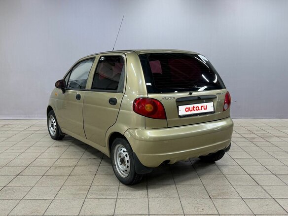 2009 Daewoo Matiz II, бежевый, 150000 рублей - вид 6