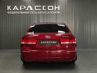 2010 Hyundai Sonata V (NF) Рестайлинг, красный, 480000 рублей, вид 4