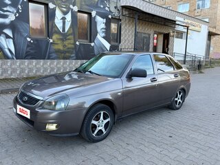 2015 Lada (ВАЗ) Priora I Рестайлинг, коричневый, 390000 рублей, вид 1