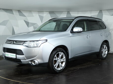 2013 Mitsubishi Outlander III, серебристый, 1149000 рублей, вид 1
