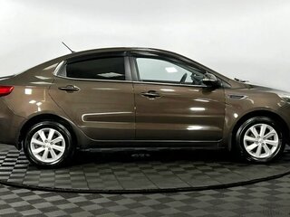 2015 Kia Rio III Рестайлинг, коричневый, 970000 рублей, вид 5