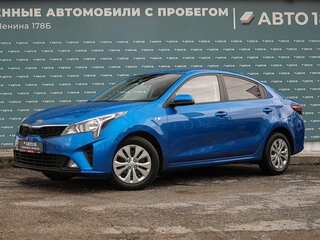 2020 Kia Rio IV Рестайлинг, синий, 1789000 рублей, вид 1