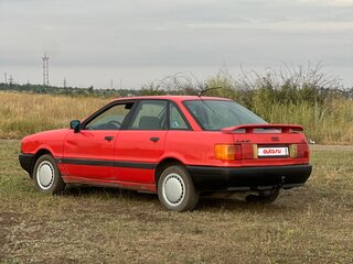 1986 Audi 80 IV (B3), красный, 80000 рублей, вид 4