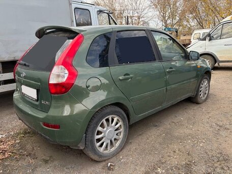 2013 Lada (ВАЗ) Kalina II, зелёный, 281000 рублей, вид 3