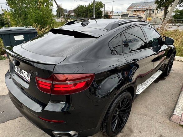 2008 BMW X6 50i 6-speed I (E71), чёрный - вид 8