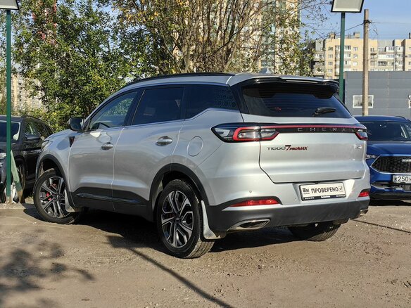 2024 Chery Tiggo 7 Pro Max I Рестайлинг, серебристый, 1999000 рублей - вид 6