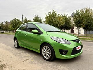 2008 Mazda 2 II (DE), зелёный, 420000 рублей, вид 2