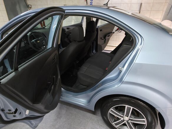 2012 Chevrolet Aveo II, голубой, 599999 рублей - вид 10