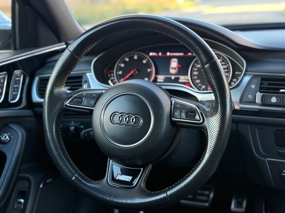 2017 Audi A6 IV (C7) Рестайлинг, серый, 2990000 рублей - вид 25