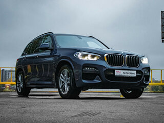 2020 BMW X3 20d xDrive III (G01), синий, 4300000 рублей, вид 3