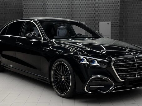 2026 Mercedes-Benz S-Класс 450 d Long 4MATIC VII (W223) Рестайлинг, чёрный, 25500000 рублей, вид 2