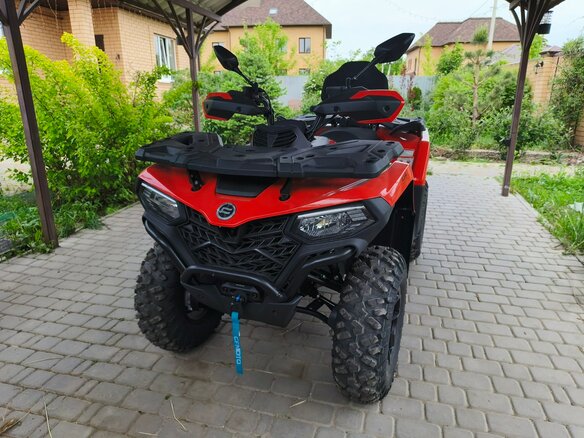 2025 CFMoto CFORCE 520 L, красный, 635000 рублей