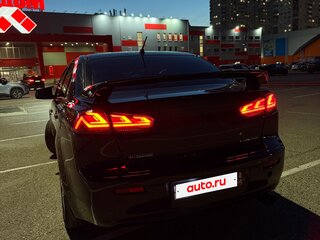 2008 Mitsubishi Lancer X, чёрный, 600000 рублей, вид 3