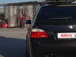 2007 BMW 5 серии 520d V (E60/E61) Рестайлинг, чёрный, 1200000 рублей, вид 3