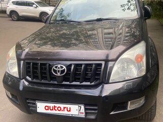 2005 Toyota Land Cruiser Prado 4-speed 120 Series, чёрный, 1450000 рублей, вид 1