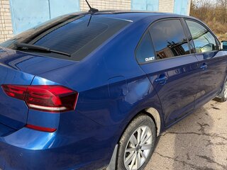 2022 Volkswagen Polo VI, синий, 1370000 рублей, вид 3