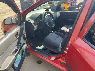 2008 Hyundai Getz I Рестайлинг, красный, 400000 рублей, вид 4