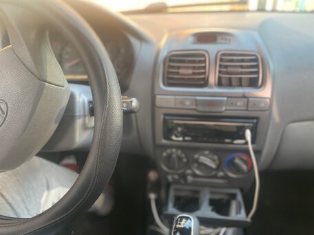 2008 Hyundai Accent ТагАЗ II, чёрный, 375000 рублей, вид 5