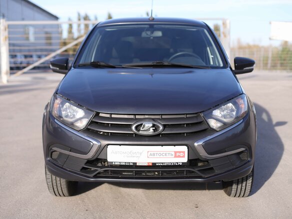 2020 Lada (ВАЗ) Granta I Рестайлинг, серый, 600000 рублей - вид 1