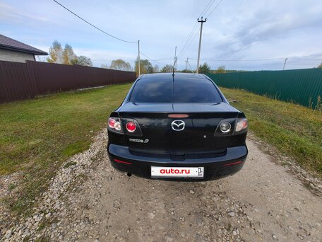 2008 Mazda 3 I (BK) Рестайлинг, чёрный, 490000 рублей, вид 5