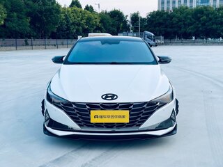 2022 Hyundai Elantra VII (CN7), белый, 1690000 рублей, вид 1