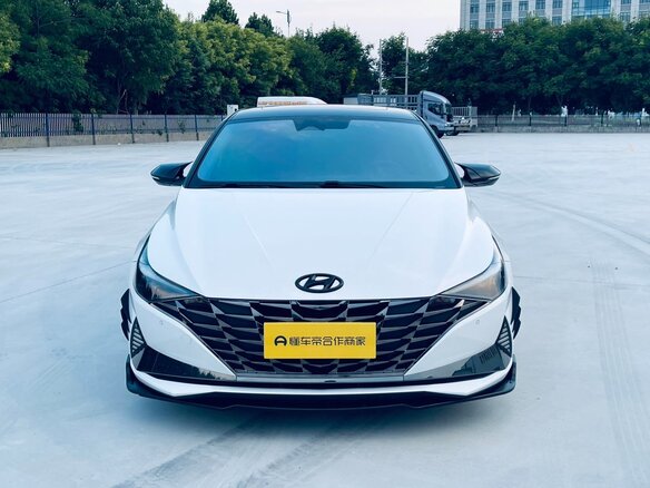 2022 Hyundai Elantra VII (CN7), белый, 1690000 рублей