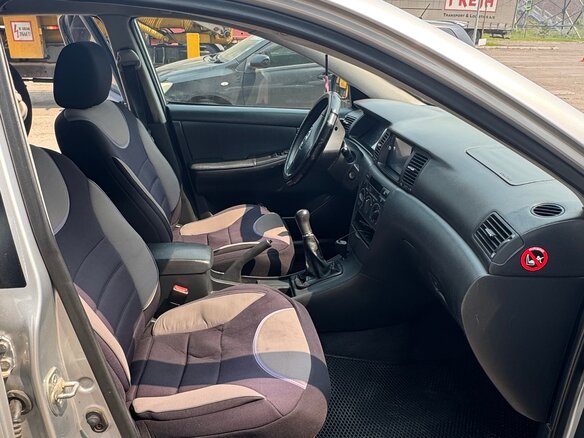 2004 Toyota Corolla IX (E120, E130), серебристый, 510000 рублей - вид 13