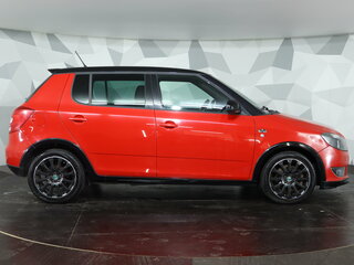 2012 Skoda Fabia II Рестайлинг, красный, 649000 рублей, вид 4
