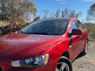 2008 Mitsubishi Lancer X, красный, 665000 рублей, вид 3