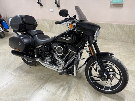 2020 Harley-Davidson Sport Glide, чёрный, 1800000 рублей, вид 1