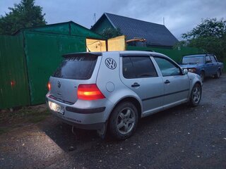 1998 Volkswagen Golf IV, серебристый, 265000 рублей, вид 4