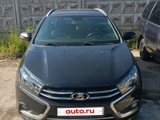 2017 Lada (ВАЗ) Vesta SW I, чёрный, 1300000 рублей, вид 1