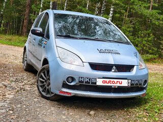 2006 Mitsubishi Colt CZ3 VI (Z20/Z30), голубой, 495000 рублей, вид 1