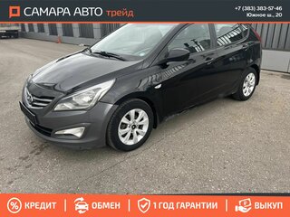 2014 Hyundai Solaris I Рестайлинг, чёрный, 477000 рублей, вид 1