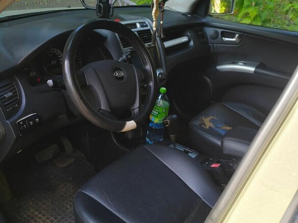 2006 Kia Sportage II, зелёный, 600000 рублей - вид 4