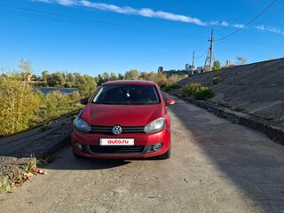 2011 Volkswagen Golf VI, красный, 995000 рублей, вид 3