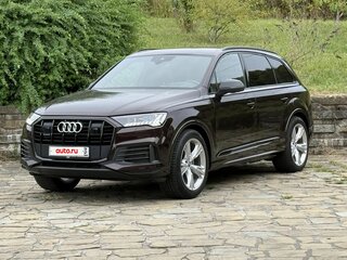 2021 Audi Q7 45 TDI II (4M) Рестайлинг, коричневый, 6850000 рублей, вид 1