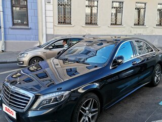 2015 Mercedes-Benz S-Класс 500 Long VI (W222, C217), чёрный, 2850000 рублей, вид 2