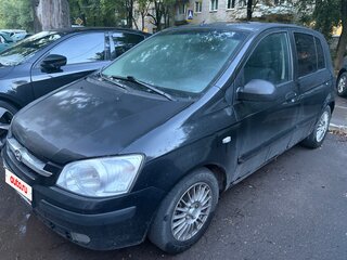 2005 Hyundai Getz I, чёрный, 400000 рублей, вид 1