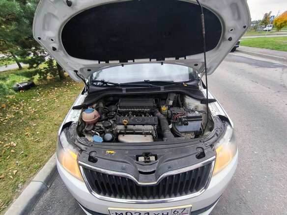 2014 Skoda Rapid I, белый, 735000 рублей - вид 14