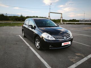 2009 Nissan Tiida Latio I, чёрный, 499000 рублей, вид 5