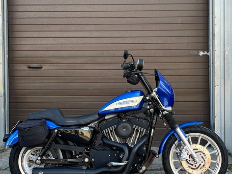 2007 Harley-Davidson Sportster 1200, синий, 650000 рублей, вид 1