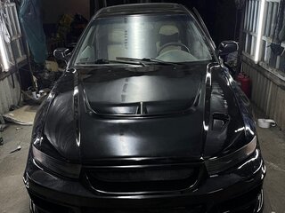 2003 Mitsubishi Galant VIII Рестайлинг, чёрный, 320000 рублей, вид 3