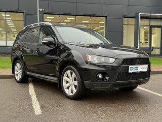 2009 Mitsubishi Outlander II Рестайлинг, чёрный, 929000 рублей, вид 3