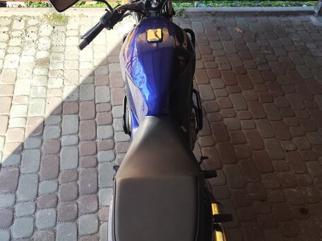 1999 Kawasaki ER-5, синий, 229000 рублей, вид 3