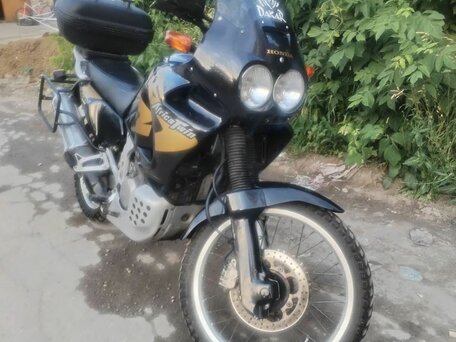 1996 Honda XRV 750 Africa Twin, чёрный, 350000 рублей, вид 2